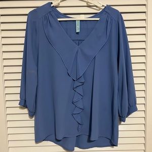 Blue blouse, size Medium